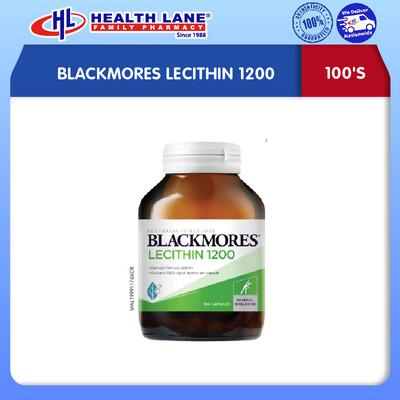 BLACKMORES LECITHIN 1200 (100'S)